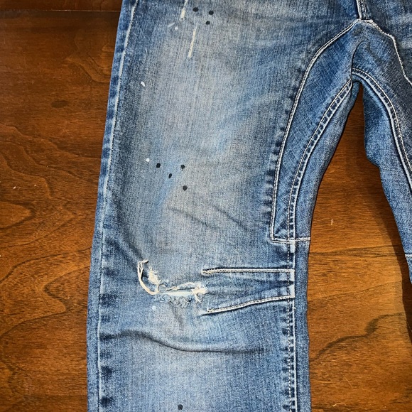 Men's Cotton On Distressed Slim Denim Joggers - Picture 8 of 11